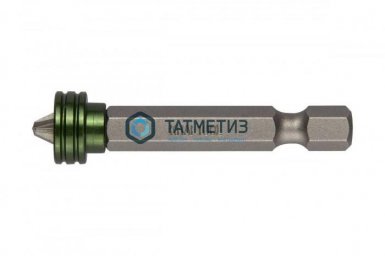 Бита  PH2- 50, с магнитным держателем-ограничителем, KRAFTOOL "ЕХPERT" |  «ТАТМЕТИЗ» Бита  PH2- 50, с магнитным держателем-ограничителем, KRAFTOOL "ЕХPERT" -  магазин крепежа «ТАТМЕТИЗ»