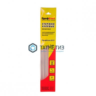 Стержни клеевые, 11,2 x 300 мм, прозрачнобелые, Leader-1102 |  «ТАТМЕТИЗ» Стержни клеевые, 11,2 x 300 мм, прозрачнобелые, Leader-1102 -  магазин «ТАТМЕТИЗ»