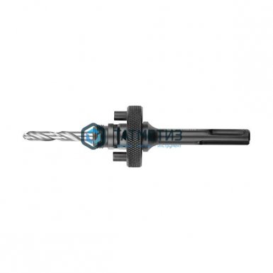 Державка SDS+, для биметаллических коронок, быстросъемная, пружинный фиксатор, d 32-152мм ЗУБР |  «ТАТМЕТИЗ» Державка SDS+, для биметаллических коронок, быстросъемная, пружинный фиксатор, d 32-152мм ЗУБР -  магазин «ТАТМЕТИЗ»