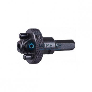 Державка 6-гр. хвостовик, для биметал. коронок, жесткие штифты, прижимная муфта, d 32-200мм ЗУБР |  «ТАТМЕТИЗ» Державка 6-гр. хвостовик, для биметал. коронок, жесткие штифты, прижимная муфта, d 32-200мм ЗУБР -  магазин «ТАТМЕТИЗ»