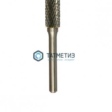 Шарошка борфреза по металлу, тв.сплав., цилиндр с торц.зуб., А1020М06, d=10мм, l=20мм, пос.6мм, SEB -  магазин крепежа «ТАТМЕТИЗ»