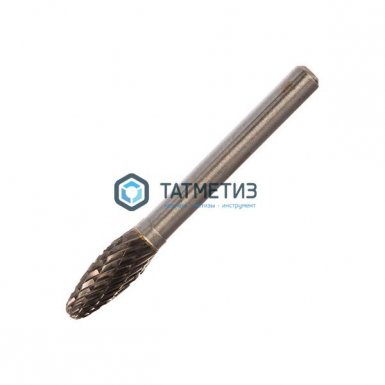 Шарошка борфреза по металлу, тв.сплав., язык пламени, Н0820М06, d=8мм, l=20мм, пос.6мм, SEB 407SL-H0 -  магазин крепежа «ТАТМЕТИЗ»
