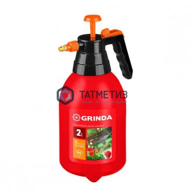 Опрыскиватель 2 л, помповый, колба из полиэтилена GRINDA PP-2 |  «ТАТМЕТИЗ» Опрыскиватель 2 л, помповый, колба из полиэтилена GRINDA PP-2 -  магазин «ТАТМЕТИЗ»