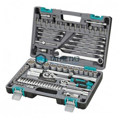Набор инструментов, 1/2", 1/4 , пластиковый кейс 82 предм.// STELS |  «ТАТМЕТИЗ» Набор инструментов, 1/2", 1/4 , пластиковый кейс 82 предм.// STELS -  магазин «ТАТМЕТИЗ»
