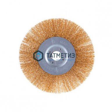 Щетка для УШМ дисковая 180 мм, 22 мм, FIT латунь |  «ТАТМЕТИЗ» Щетка для УШМ дисковая 180 мм, 22 мм, FIT латунь -  магазин «ТАТМЕТИЗ»