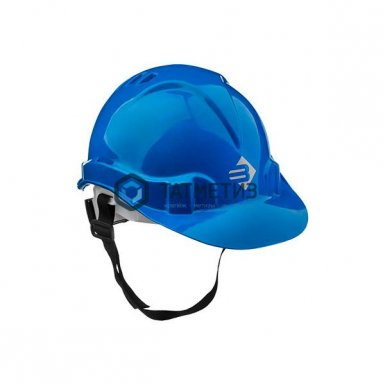 Каска защитная синяя, ЗУБР "ЭКСПЕРТ" храповый механизм регулировки размера |  «ТАТМЕТИЗ» Каска защитная синяя, ЗУБР "ЭКСПЕРТ" храповый механизм регулировки размера -  магазин «ТАТМЕТИЗ»