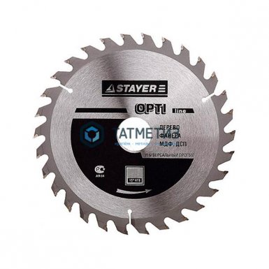Диск пильный по дереву 180х30мм, 30Т STAYER MASTER "OPTI-Line" |  «ТАТМЕТИЗ» Диск пильный по дереву 180х30мм, 30Т STAYER MASTER "OPTI-Line" -  магазин «ТАТМЕТИЗ»