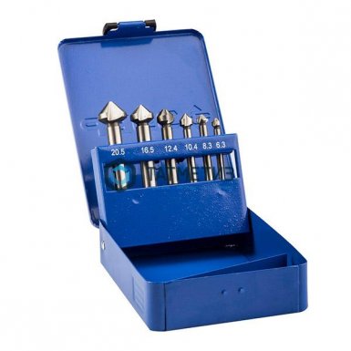 Набор зенкеры конусные с 3-я реж. кромками, сталь P6M5, для раззенковки М3 - М10 ЗУБР "ЭКСПЕРТ" |  «ТАТМЕТИЗ» Набор зенкеры конусные с 3-я реж. кромками, сталь P6M5, для раззенковки М3 - М10 ЗУБР "ЭКСПЕРТ" -  магазин «ТАТМЕТИЗ»