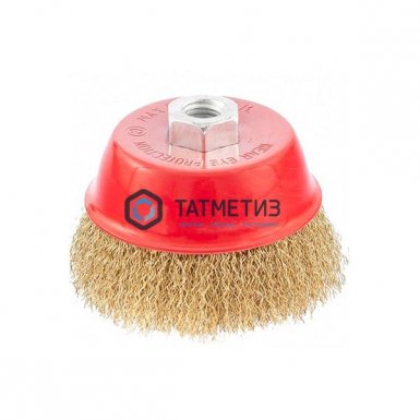 Щетка для УШМ чашка 100 мм, М14, металлическая// MATRIX |  «ТАТМЕТИЗ» Щетка для УШМ чашка 100 мм, М14, металлическая// MATRIX -  магазин «ТАТМЕТИЗ»