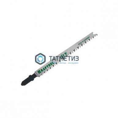 Пилки KRAFTOOL T234X, для эл/лобзика, Cr-V, по дереву, фанере, ДВП, чист. рез, EU-хвост., шаг 2-3мм, -  магазин крепежа «ТАТМЕТИЗ»