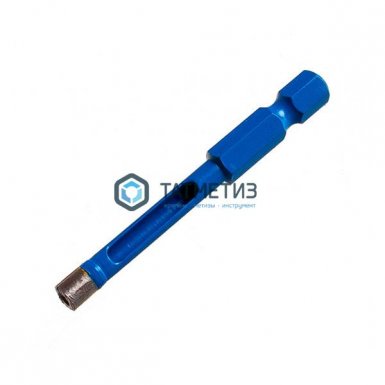 Сверло алмазное по керамограниту  5 х 35 мм, 6-гранный хвостовик // БАРС |  «ТАТМЕТИЗ» Сверло алмазное по керамограниту  5 х 35 мм, 6-гранный хвостовик // БАРС -  магазин «ТАТМЕТИЗ»