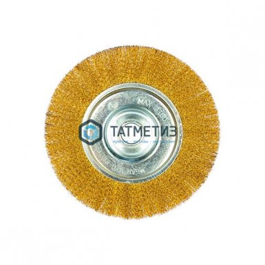 Щетка для УШМ дисковая 200 мм, 22 мм, плоская металлическая // MATRIX |  «ТАТМЕТИЗ» Щетка для УШМ дисковая 200 мм, 22 мм, плоская металлическая // MATRIX -  магазин «ТАТМЕТИЗ»