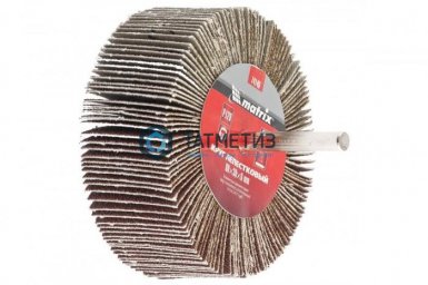 Круг лепестковый для дрели, P 40,  80 х 30 х 6 мм// MATRIX |  «ТАТМЕТИЗ» Круг лепестковый для дрели, P 40,  80 х 30 х 6 мм// MATRIX -  магазин «ТАТМЕТИЗ»