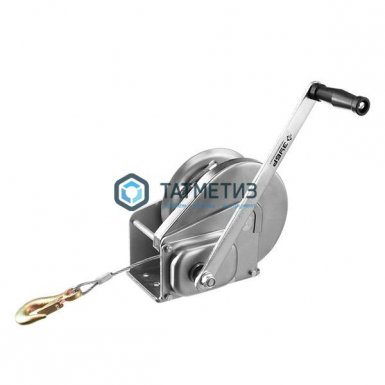 Лебедка ЗУБР "Профессионал" тросовая, барабанная, 0,9 т, 8м |  «ТАТМЕТИЗ» Лебедка ЗУБР "Профессионал" тросовая, барабанная, 0,9 т, 8м -  магазин «ТАТМЕТИЗ»