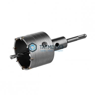 Коронка буровая  73 мм, SDS+, коническая посадка центрирующего сверла, в сборе |  «ТАТМЕТИЗ» Коронка буровая  73 мм, SDS+, коническая посадка центрирующего сверла, в сборе -  магазин «ТАТМЕТИЗ»