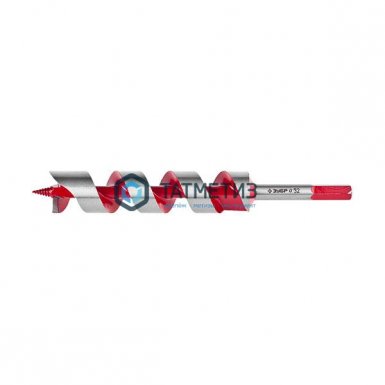 Сверло по дереву, спираль Левиса 32х235 мм, ЗУБР "МАСТЕР", шестигранный хвостовик |  «ТАТМЕТИЗ» Сверло по дереву, спираль Левиса 32х235 мм, ЗУБР "МАСТЕР", шестигранный хвостовик -  магазин «ТАТМЕТИЗ»