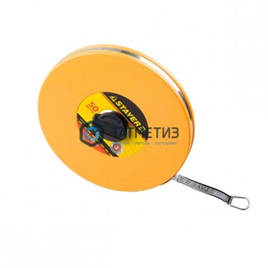 Мерная лента 50 м с фиберглассовым полотном STAYER |  «ТАТМЕТИЗ» Мерная лента 50 м с фиберглассовым полотном STAYER -  магазин «ТАТМЕТИЗ»
