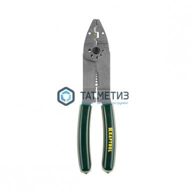 Электропассатижи усил, кусачки, обжим након и клемм, кабелерез, винторез, съемник 0.8-2.6мм KRAFTOOL |  «ТАТМЕТИЗ» Электропассатижи усил, кусачки, обжим након и клемм, кабелерез, винторез, съемник 0.8-2.6мм KRAFTOOL -  магазин «ТАТМЕТИЗ»