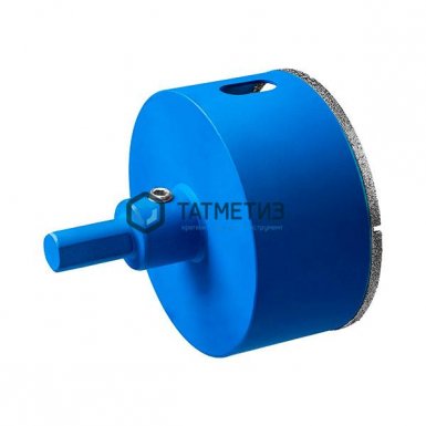 Коронка алмазная по кафелю и стеклу, d=25 мм, зерно Р 60, в сборе, ЗУБР Профессионал |  «ТАТМЕТИЗ» Коронка алмазная по кафелю и стеклу, d=25 мм, зерно Р 60, в сборе, ЗУБР Профессионал -  магазин «ТАТМЕТИЗ»