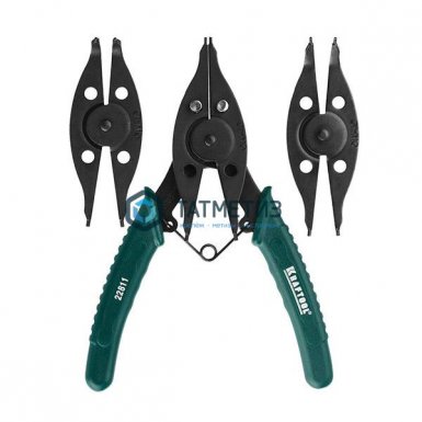 Съемник стопорных колец KRAFTOOL, внешний/внутренний, 12-в-1 |  «ТАТМЕТИЗ» Съемник стопорных колец KRAFTOOL, внешний/внутренний, 12-в-1 -  магазин «ТАТМЕТИЗ»