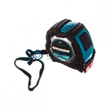 Рулетка Magnetisch, 5м х 25мм, обрезин. корпус,автоматич. фиксация, нейлон. покр.,магн.зацеп// Gross |  «ТАТМЕТИЗ» Рулетка Magnetisch, 5м х 25мм, обрезин. корпус,автоматич. фиксация, нейлон. покр.,магн.зацеп// Gross -  магазин «ТАТМЕТИЗ»