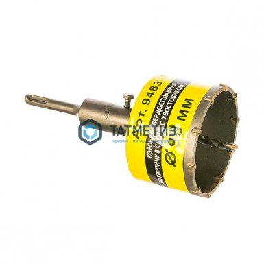 Коронка буровая по кирпичу  90 мм х 50 ТС в сборе SDS+   ЭНКОР |  «ТАТМЕТИЗ» Коронка буровая по кирпичу  90 мм х 50 ТС в сборе SDS+   ЭНКОР -  магазин «ТАТМЕТИЗ»