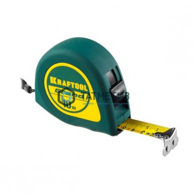 Рулетка KRAFTOOL GRAND, обрезиненный пластиковый корпус, 10м/25мм |  «ТАТМЕТИЗ» Рулетка KRAFTOOL GRAND, обрезиненный пластиковый корпус, 10м/25мм -  магазин «ТАТМЕТИЗ»