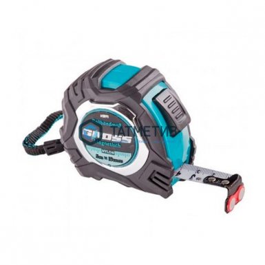 Рулетка Magnetisch, 5м х 19мм, обрезин. корпус,автоматич. фиксация, нейлон. покр.,магн.зацеп// Gross |  «ТАТМЕТИЗ» Рулетка Magnetisch, 5м х 19мм, обрезин. корпус,автоматич. фиксация, нейлон. покр.,магн.зацеп// Gross -  магазин «ТАТМЕТИЗ»