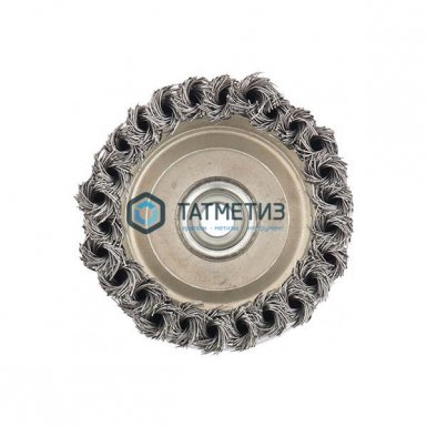 Щетка для УШМ чашка 100 мм, М14, Heavy Duty, крученая проволока 0,5 мм // MATRIX |  «ТАТМЕТИЗ» Щетка для УШМ чашка 100 мм, М14, Heavy Duty, крученая проволока 0,5 мм // MATRIX -  магазин «ТАТМЕТИЗ»