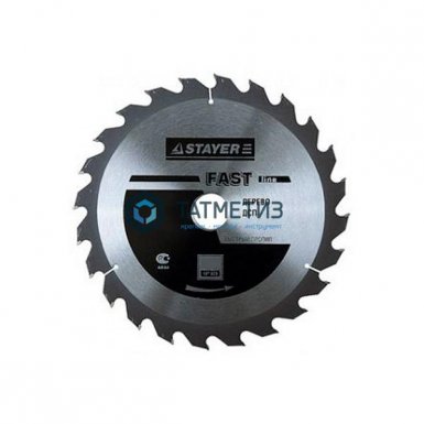 Диск пильный по дереву 230х30мм, 24Т STAYER MASTER "FAST-Line" |  «ТАТМЕТИЗ» Диск пильный по дереву 230х30мм, 24Т STAYER MASTER "FAST-Line" -  магазин «ТАТМЕТИЗ»