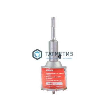 Коронка буровая по кирпичу  68 мм х 50 ТС в сборе SDS+   ЭНКОР VM |  «ТАТМЕТИЗ» Коронка буровая по кирпичу  68 мм х 50 ТС в сборе SDS+   ЭНКОР VM -  магазин «ТАТМЕТИЗ»