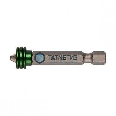 Бита  PZ2- 50, с магнитным держателем-ограничителем, KRAFTOOL "ЕХPERT" |  «ТАТМЕТИЗ» Бита  PZ2- 50, с магнитным держателем-ограничителем, KRAFTOOL "ЕХPERT" -  магазин крепежа «ТАТМЕТИЗ»