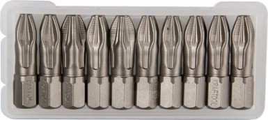 Бита  PH1- 25, KRAFTOOL "X-DRIVE", 10шт/уп |  «ТАТМЕТИЗ» Бита  PH1- 25, KRAFTOOL "X-DRIVE", 10шт/уп -  магазин крепежа «ТАТМЕТИЗ»