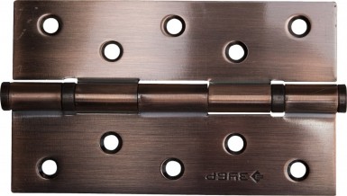 Петля универсальная ЗУБР "ЭКСПЕРТ", 2 подшипника, цвет латунь (PB), с крепежом, 75х63х2,5мм, 2 шт |  «ТАТМЕТИЗ» Петля универсальная ЗУБР "ЭКСПЕРТ", 2 подшипника, цвет латунь (PB), с крепежом, 75х63х2,5мм, 2 шт -  магазин «ТАТМЕТИЗ»