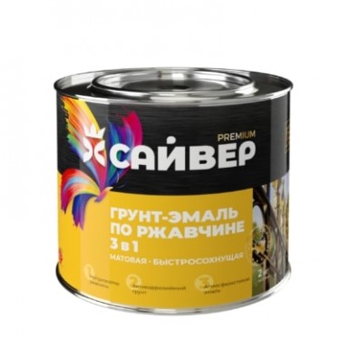 Грунт-эмаль по ржавчине ХВ 3 в 1 Сайвер БЕЛАЯ  1,8 кг-./6 |  «ТАТМЕТИЗ» Грунт-эмаль по ржавчине ХВ 3 в 1 Сайвер БЕЛАЯ  1,8 кг-./6 -  магазин «ТАТМЕТИЗ»