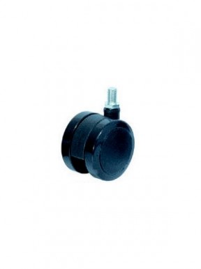 Колесо мебельное поворотное, черный нейлон, крепление с болтом FWT60 -  магазин крепежа «ТАТМЕТИЗ»