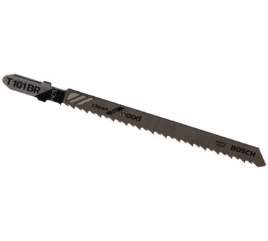 Пилки для лобзиков BOSCH  Т 101 BR  HCS  (25 шт/уп) -  магазин крепежа «ТАТМЕТИЗ»