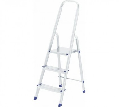 Стремянка, 3 ступени, алюминиевая СИБРТЕХ P |  «ТАТМЕТИЗ» Стремянка, 3 ступени, алюминиевая СИБРТЕХ P -  магазин «ТАТМЕТИЗ»