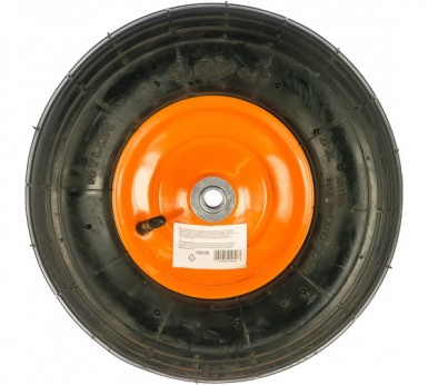 Колесо пневматическое 4.00-6, D325 мм, подш. внут. диам. 16мм, длина оси 100мм PALISAD |  «ТАТМЕТИЗ» Колесо пневматическое 4.00-6, D325 мм, подш. внут. диам. 16мм, длина оси 100мм PALISAD -  магазин «ТАТМЕТИЗ»