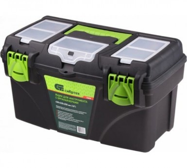 Ящик для инструментов 18”, с органайзерами// Сибртех |  «ТАТМЕТИЗ» Ящик для инструментов 18”, с органайзерами// Сибртех -  магазин «ТАТМЕТИЗ»