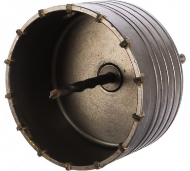 Коронка буровая по бетону 110 мм, в сборе, SDS+ Hardcore |  «ТАТМЕТИЗ» Коронка буровая по бетону 110 мм, в сборе, SDS+ Hardcore -  магазин «ТАТМЕТИЗ»