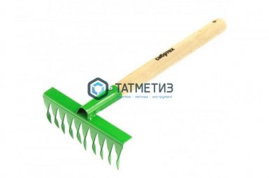 Грабли витые, 10-зубые, 180 мм, с рукояткой 300 мм // СИБРТЕХ Россия |  «ТАТМЕТИЗ» Грабли витые, 10-зубые, 180 мм, с рукояткой 300 мм // СИБРТЕХ Россия -  магазин «ТАТМЕТИЗ»