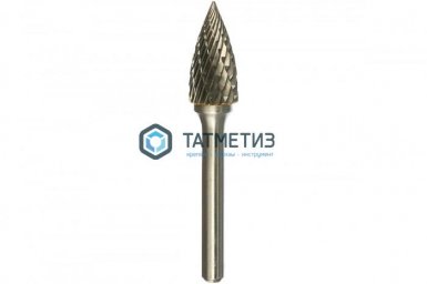 Шарошка борфреза по металлу, тв.сплав., заостр.парабола, G1225M06, d=12мм, l=25мм, пос.6мм, SEB 407S -  магазин крепежа «ТАТМЕТИЗ»