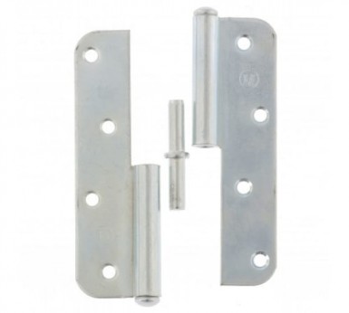 Петля накладная ПН1-130 правая, цинк |  «ТАТМЕТИЗ» Петля накладная ПН1-130 правая, цинк -  магазин «ТАТМЕТИЗ»