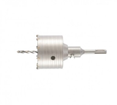 Коронка буровая  80 мм, в сборе, М22, SDS+ // MATRIX |  «ТАТМЕТИЗ» Коронка буровая  80 мм, в сборе, М22, SDS+ // MATRIX -  магазин «ТАТМЕТИЗ»