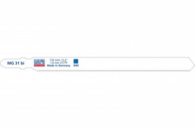 Пилки для лобзиков MG 31 bi  5шт/уп для стали, профилей, труб до 80мм  WILPU Т318AF -  магазин крепежа «ТАТМЕТИЗ»