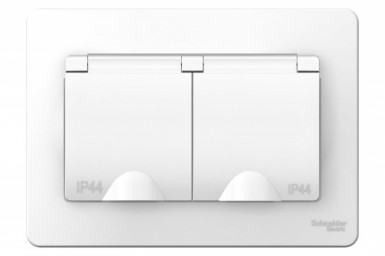 Розетка 2-м СП BLANCA 16А 250В с заземл. бел., без шторок |  «ТАТМЕТИЗ» Розетка 2-м СП BLANCA 16А 250В с заземл. бел., без шторок -  магазин «ТАТМЕТИЗ»