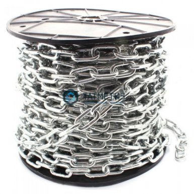 Цепь DIN 766 кор.зв. оц. 6  (40 м/бух) |  «ТАТМЕТИЗ» Цепь DIN 766 кор.зв. оц. 6  (40 м/бух) -  магазин «ТАТМЕТИЗ»