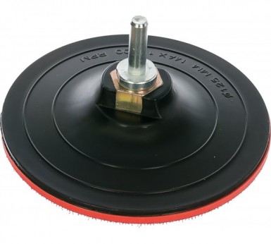 Тарелка опорная для дрели и УШМ с липучкой, 125 мм, твердая MATRIX |  «ТАТМЕТИЗ» Тарелка опорная для дрели и УШМ с липучкой, 125 мм, твердая MATRIX -  магазин «ТАТМЕТИЗ»