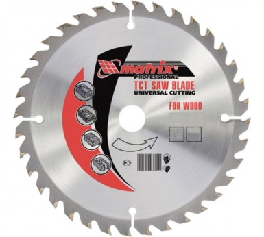 Диск пильный по дереву 300х32мм, 60Т MATRIX |  «ТАТМЕТИЗ» Диск пильный по дереву 300х32мм, 60Т MATRIX -  магазин «ТАТМЕТИЗ»